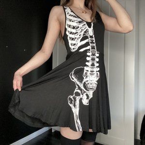 3 for 25 Iron Fist Wishbone Skater Dress Size Small